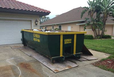 express roll off dumpster melbourne.